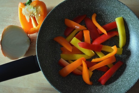 Prestige Eco pan with peppers